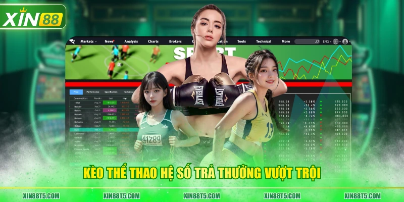 Kèo thể thao hệ số trả thưởng vượt trội